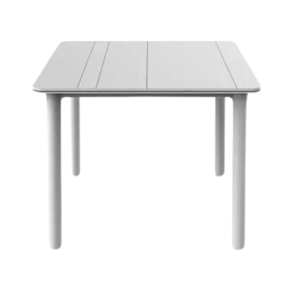 MESA RESOL NOA SOLID 90 X 90 | Mesa Comercial para Cafeterías Restaurantes | 74 cm | Polipropileno | Protección UV | Interior + Exterior - 04166 - Resol - NOGAL BEAT - Mesas