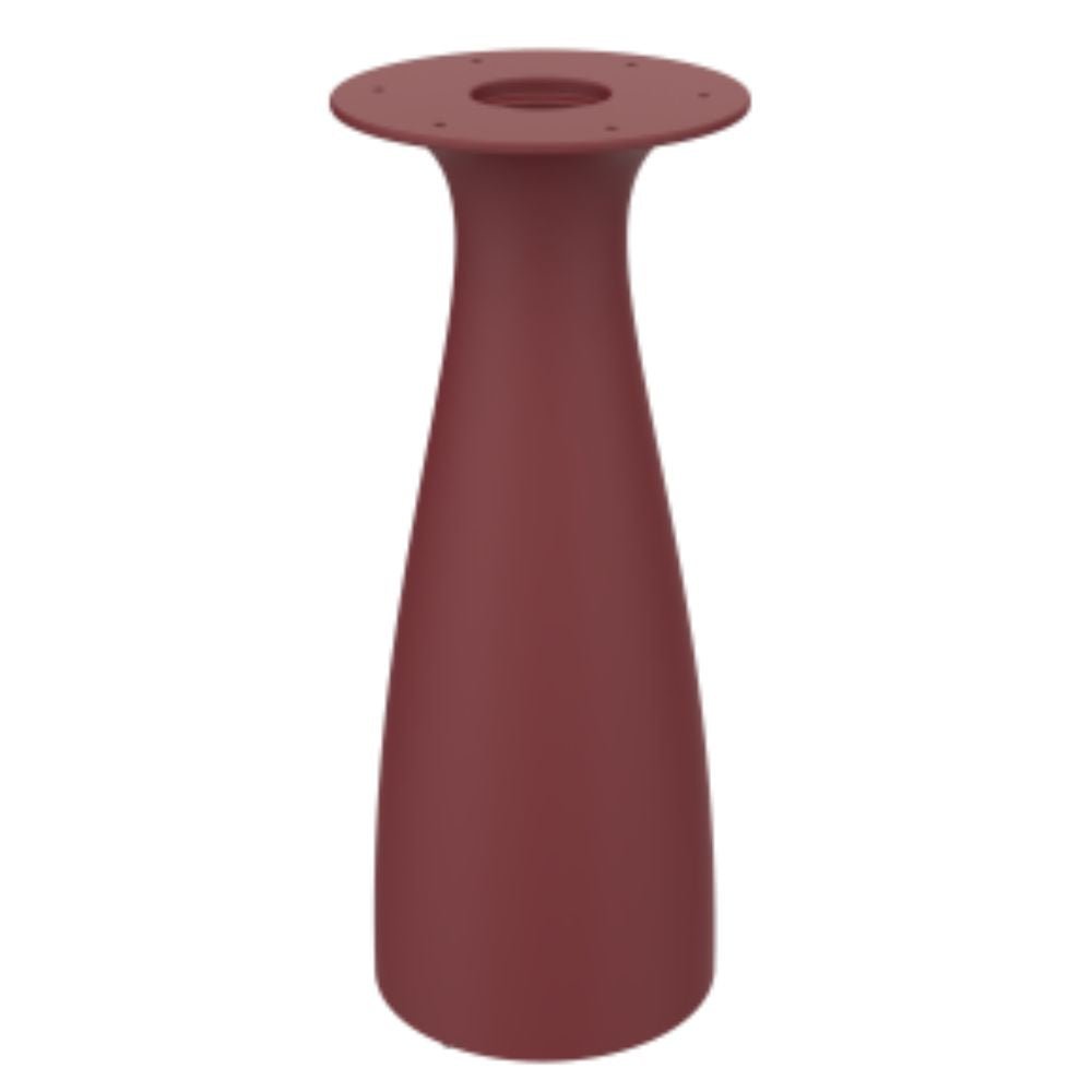 MESA Y CUBIERTA RESOL BAOBAB L 60 70 180x70 DIA HPL | Pie de Mesa Con Cubierta en MDPE Gama Premium | Tablero HPL | Protección UV | Fácil Montaje | Interior + Exterior - 06534 - Resol - NOGAL BEAT - mesa