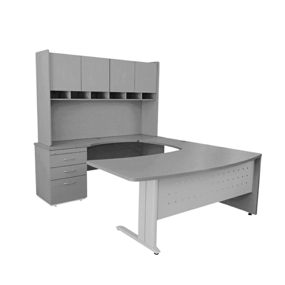 Modulo para Hospital - OFIK BARI 204 - Varios Colores - 3 Gavetas - 204 - OFIK - NOGAL BEAT - Escritorio