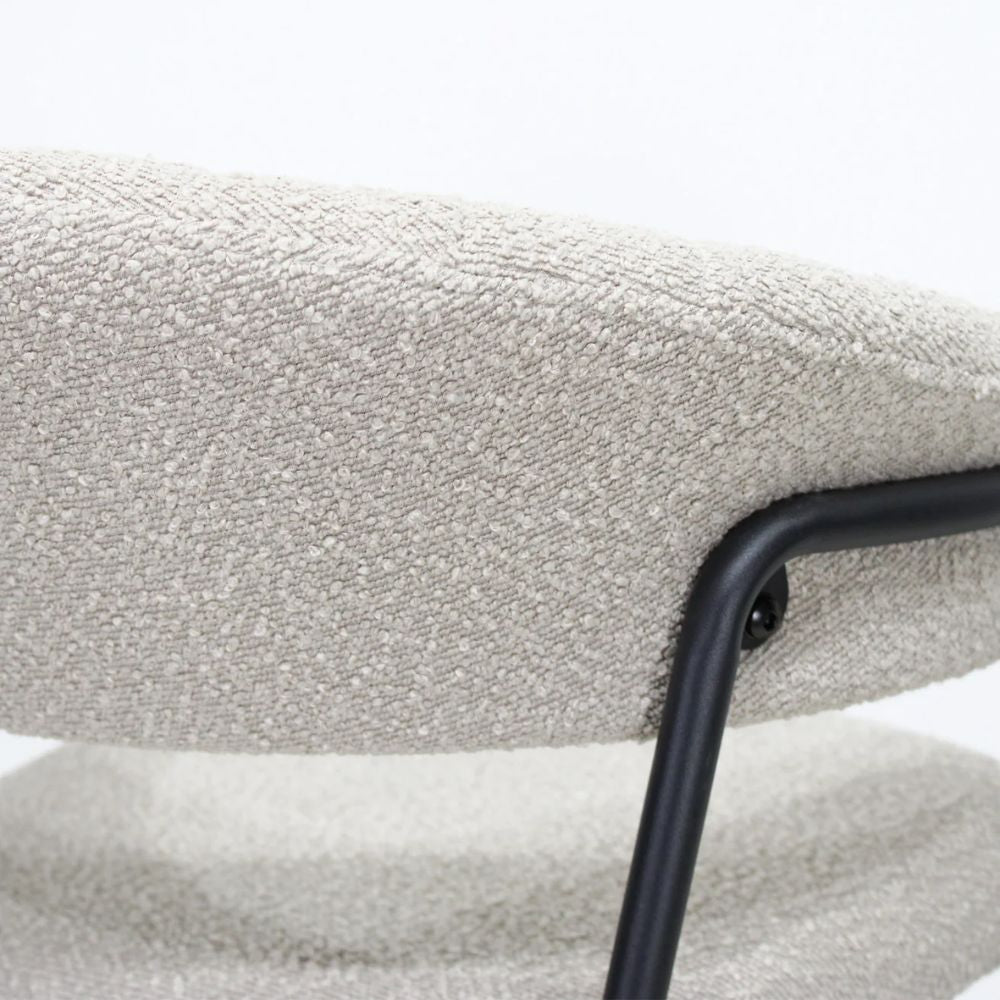 NOGAL BEAT CACERES 75 CM W29 | Banco Decorativo Ocasional | 75 cm | Base 4 Puntas | Varios Colores | Interior - SILL0904436 - Mundo In - NOGAL BEAT - Banco para bar