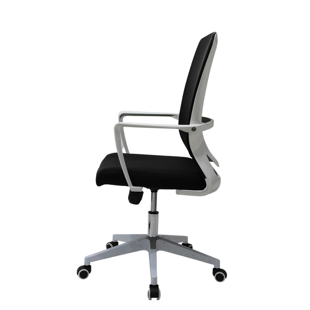 SILLA KINGSTRONG CARDONA 249W BLANCA SILL0903681 | Silla Ejecutiva Uso Empresarial Ambiente Laboral Alta Gerencia Director | Descansa-Brazos | Base Estrella Rodajas | Tapizado Mesh | Interior
