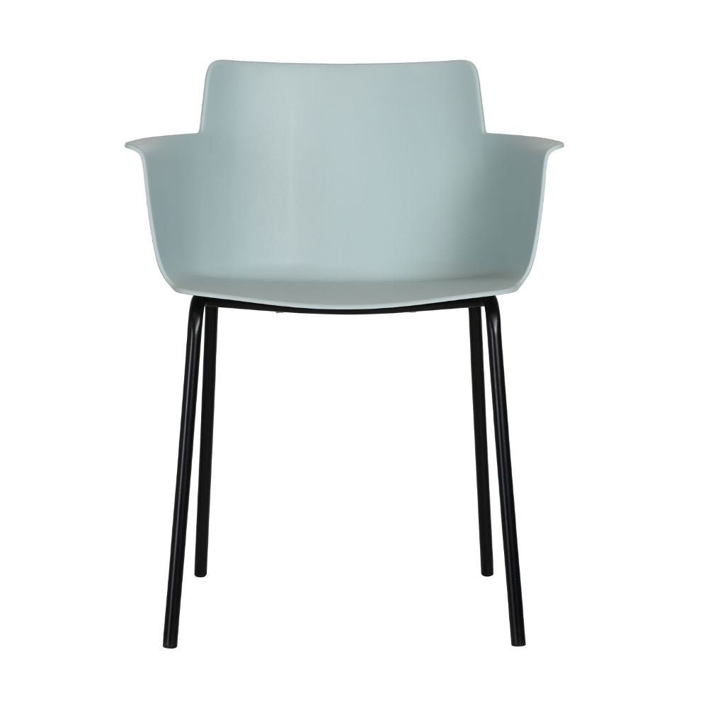 SILLA KINGSTRONG Potenza 822 SILL0903764 | Silla Ocasional | Estructura Metal | Polipropileno | Interior + Exterior | Poliuretano Alto Respaldo de Polipropileno Fabricada con Estructura Metálica Asiento y respaldo de plástico Varios Colores Minimalista Potenza, Sillas para Comedor Jardín, Restaurante, Oficina, Escritorio, Mesa, Cocina y Sala  moderna Silla de Plástico con Base Metálica para Decoración Interior y Exterior  Muebles de Oficina de Alta Calidad, Desde Sillas de Oficina y Escritorios Hasta Mueble