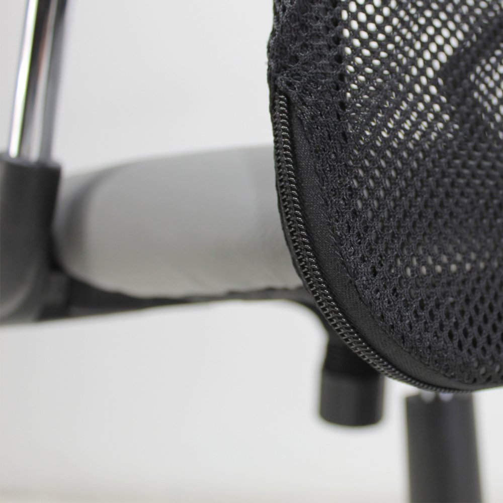 SILLA KINGSTRONG JM-2006A | Silla Ejecutiva Uso de Oficina | Base Estrella Cromada | Tapizado Mesh | Plástico Metal | Interior