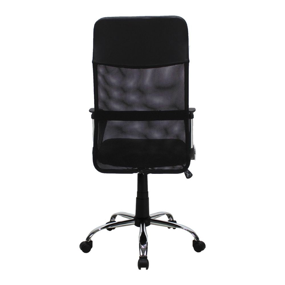 SILLA KINGSTRONG JM-2006A | Silla Ejecutiva Uso de Oficina | Base Estrella Cromada | Tapizado Mesh | Plástico Metal | Interior