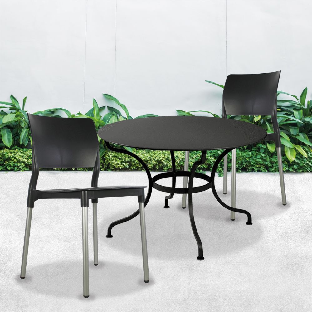 Nogal Beat JM ALESIA Silla Polipropileno Comercial - SILL0020312 - Mundo In - NOGAL BEAT -