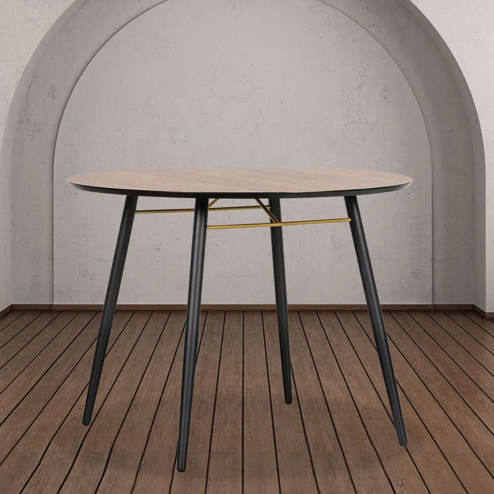Nogal Beat Mesa de Comedor Onno 100 Uso Interior - MESA0903535 - Mundo In - NOGAL BEAT -