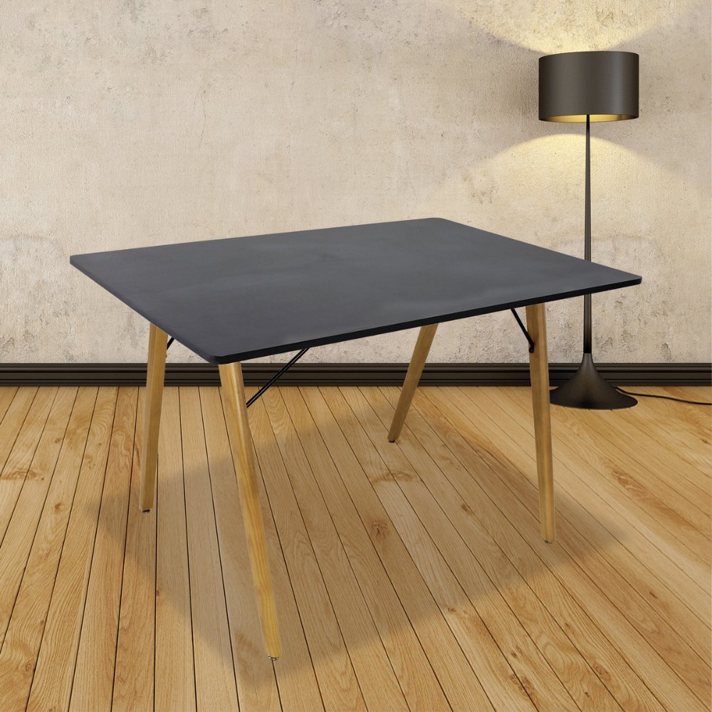 Nogal Beat Mesa Frankfurt Rectagunlar 120x70 - MESA0641594 - Mundo In - NOGAL BEAT -