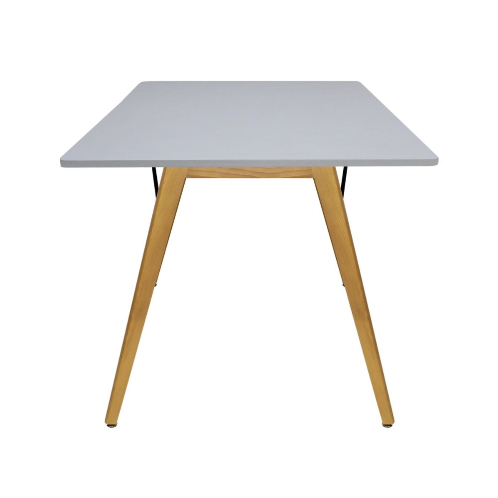 Nogal Beat Mesa Frankfurt Rectagunlar 120x70 - MESA0641594 - Mundo In - NOGAL BEAT -