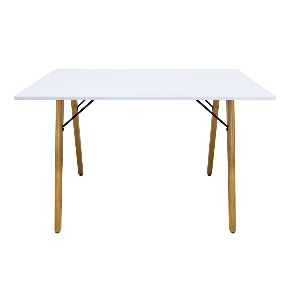 Nogal Beat Mesa Frankfurt Rectagunlar 120x70 - MESA0641594 - Mundo In - NOGAL BEAT -
