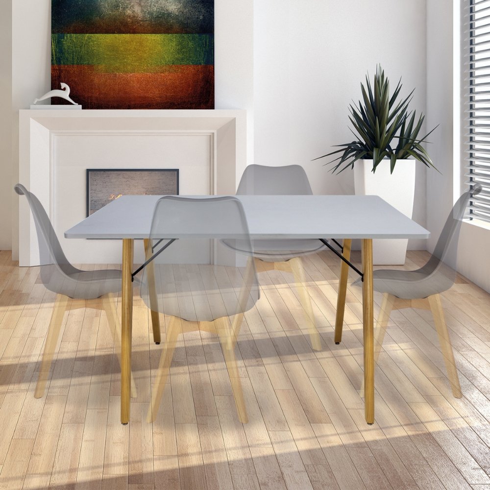 Nogal Beat Mesa Frankfurt Rectagunlar 120x70 - MESA0641594 - Mundo In - NOGAL BEAT -