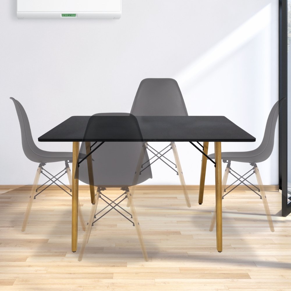Nogal Beat Mesa Frankfurt Rectagunlar 120x70 - MESA0641594 - Mundo In - NOGAL BEAT -