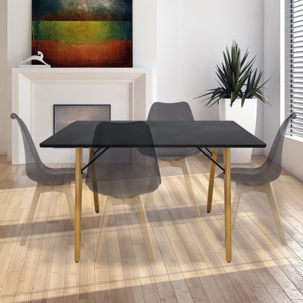 Nogal Beat Mesa Frankfurt Rectagunlar 120x70 - MESA0641594 - Mundo In - NOGAL BEAT -