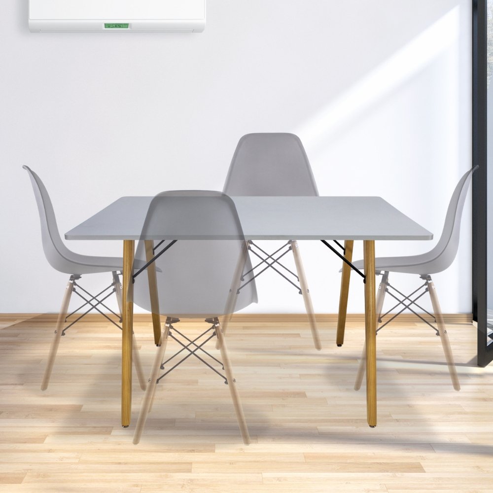 Nogal Beat Mesa Frankfurt Rectagunlar 120x70 - MESA0641594 - Mundo In - NOGAL BEAT -