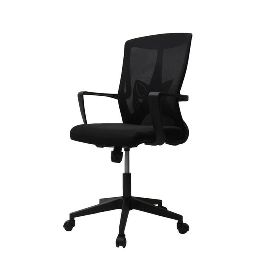 SILLA KINGSTRONG PERUGIA 240B SILL0903727 | Silla Operativa Uso de Oficina | Tapizado Mesh | Base Giratorio Rodajas | Descansabrazos | Interior | Rodajas 2 Ergonomía  Área de trabajo Comodidad Buen Diseño  Laminado plástico 15 MM Color Negro  Soporte Lumbar Respaldo Reclinable Descansabrazos  Recepción Laboral Ejecutivo  Empresa Home Office Base tipo estrella Mundo In