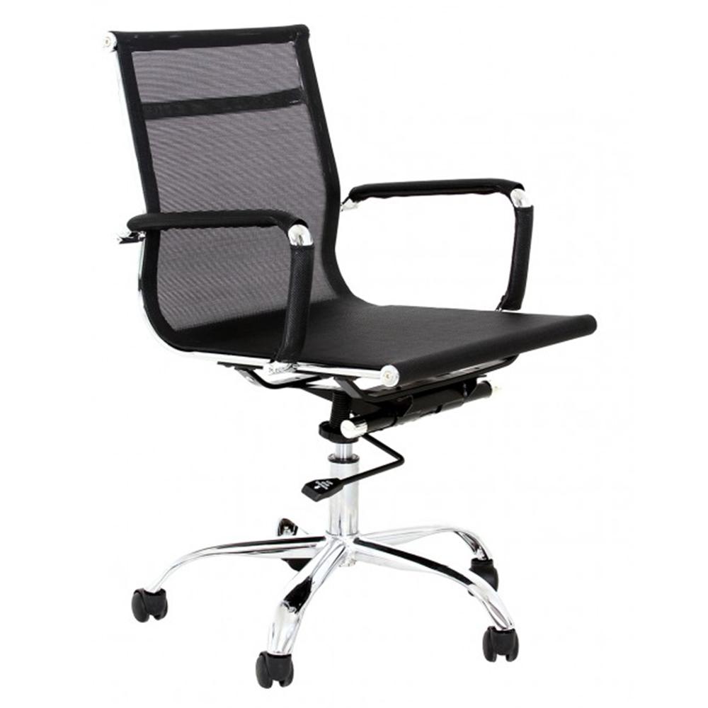 Nogal Beat Silla Cádiz Eco Malla Oficina Operativa Respaldo Bajo Interior - CÁDIZ MALLA RESPALDO BAJO ECO - MDO - NOGAL BEAT - Sillas