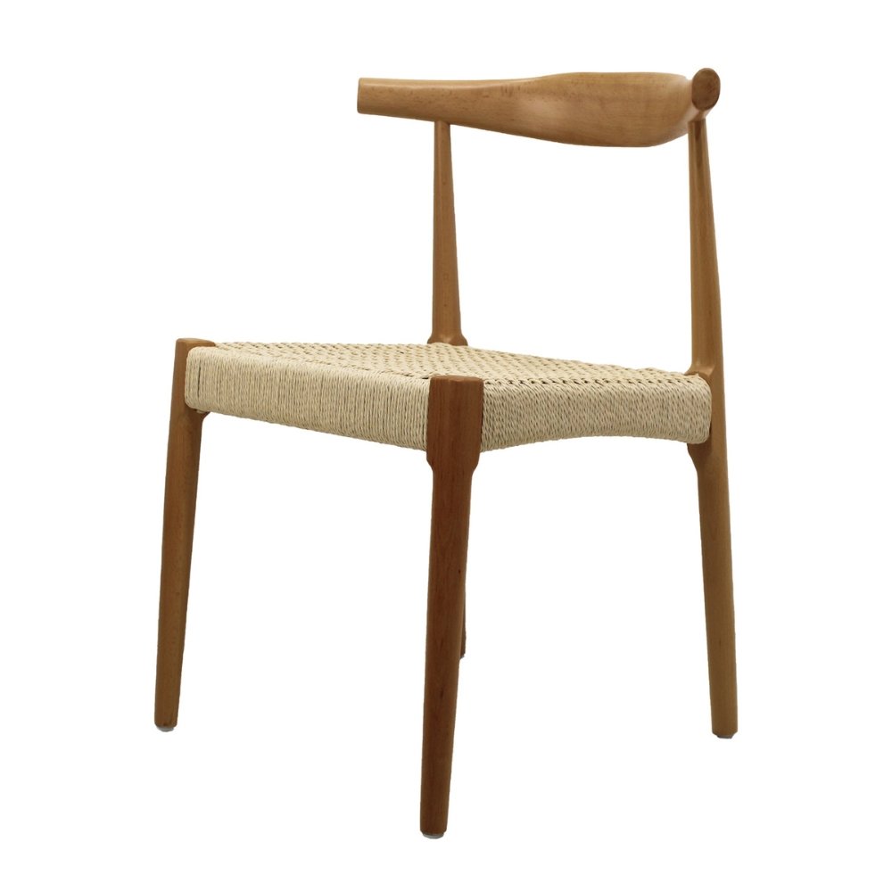 Nogal Beat Silla Kefren Madera Estilo Escandinavo Sala de Estar Interior - KEFREN MOB-312W - Nogal Beat - NOGAL BEAT -
