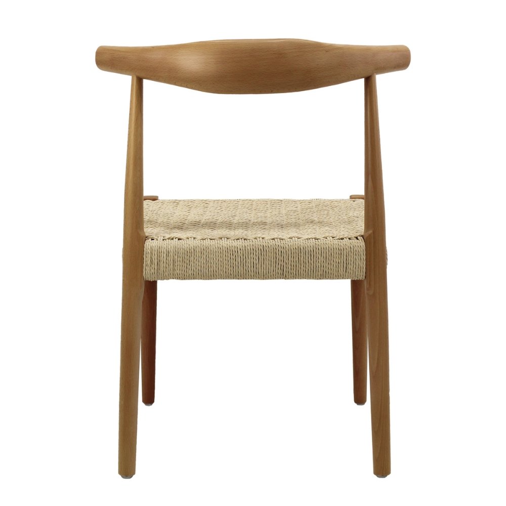Nogal Beat Silla Kefren Madera Estilo Escandinavo Sala de Estar Interior - KEFREN MOB-312W - Nogal Beat - NOGAL BEAT -