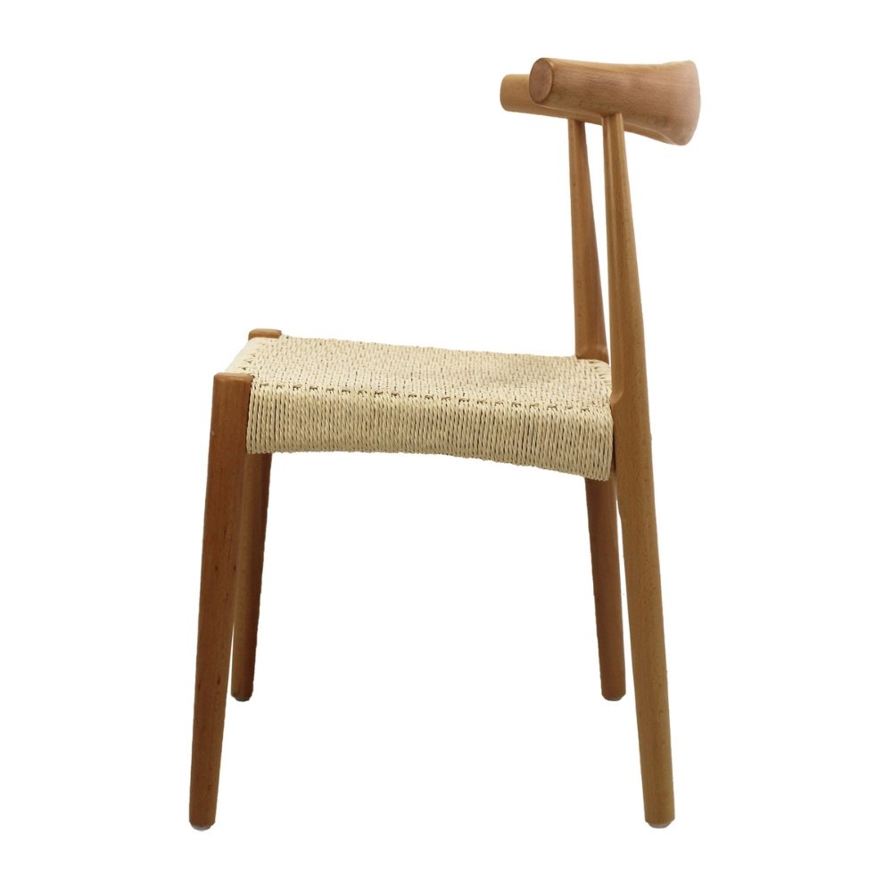 Nogal Beat Silla Kefren Madera Estilo Escandinavo Sala de Estar Interior - KEFREN MOB-312W - Nogal Beat - NOGAL BEAT -