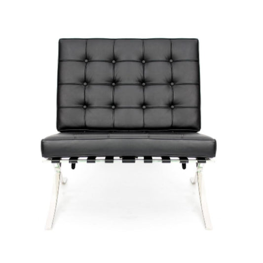 Nogal Beat Sillon Aviñon Vinil Estructura De Acero Interior - AVIÑON INDIVIDUAL VINIL - MDO - NOGAL BEAT -