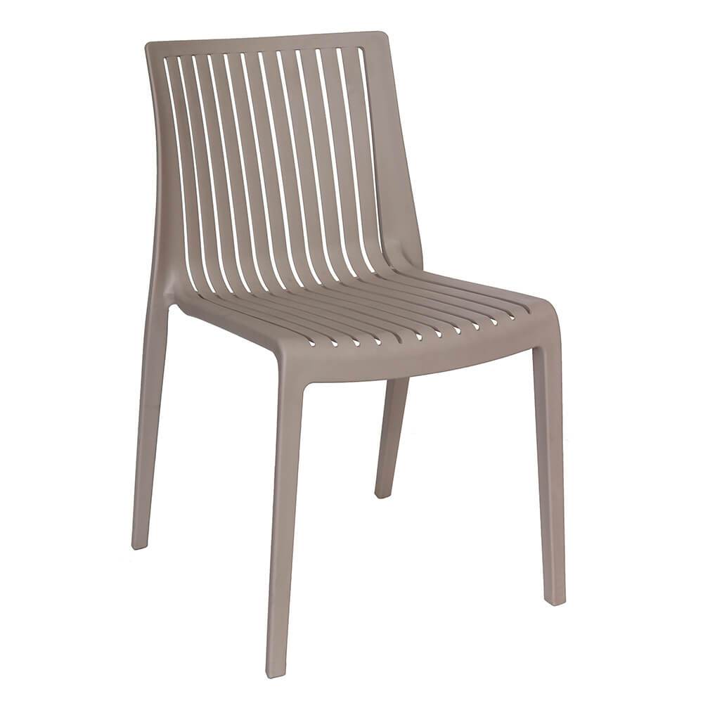 Silla Offiho Milos OHV-7203B de polipropileno para exterior, varios colores