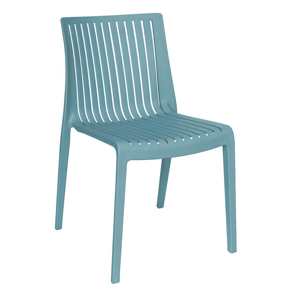 Silla Offiho Milos OHV-7203B de polipropileno para exterior, varios colores