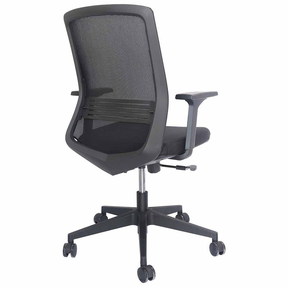 Offiho Silla Aspen Ohe-110 Oficina Operativa Base Estrella Respaldo En Malla Ergonomica - OHE-110 - OFFIHO - NOGAL BEAT - Silla para oficina