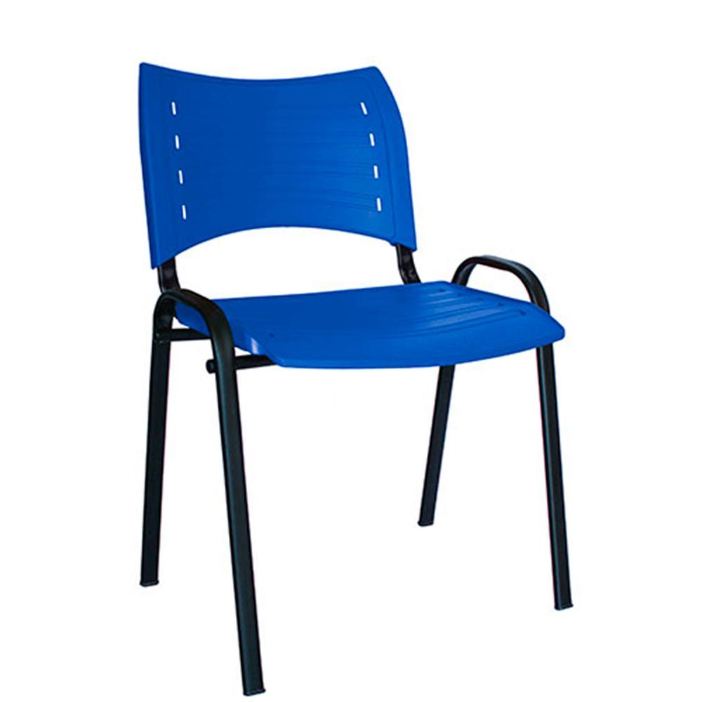 Silla de visita OFFIHO INNOVA OHV-2700 con base de cuatro puntas y asiento y respaldo en polipropileno