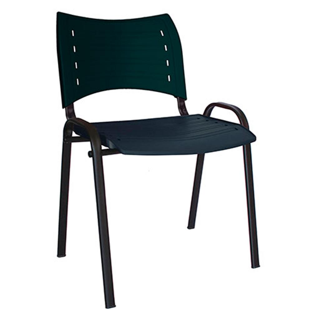 Silla de visita OFFIHO INNOVA OHV-2700 con base de cuatro puntas y asiento y respaldo en polipropileno