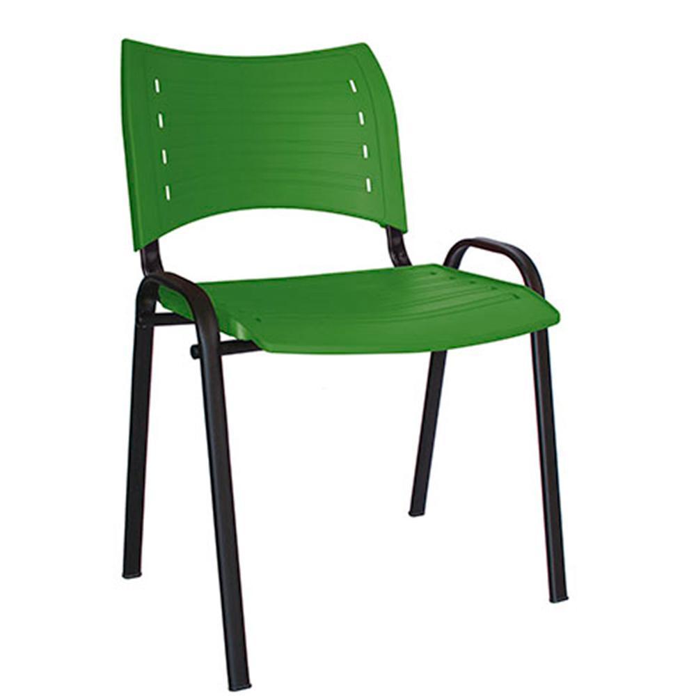 Silla de visita OFFIHO INNOVA OHV-2700 con base de cuatro puntas y asiento y respaldo en polipropileno