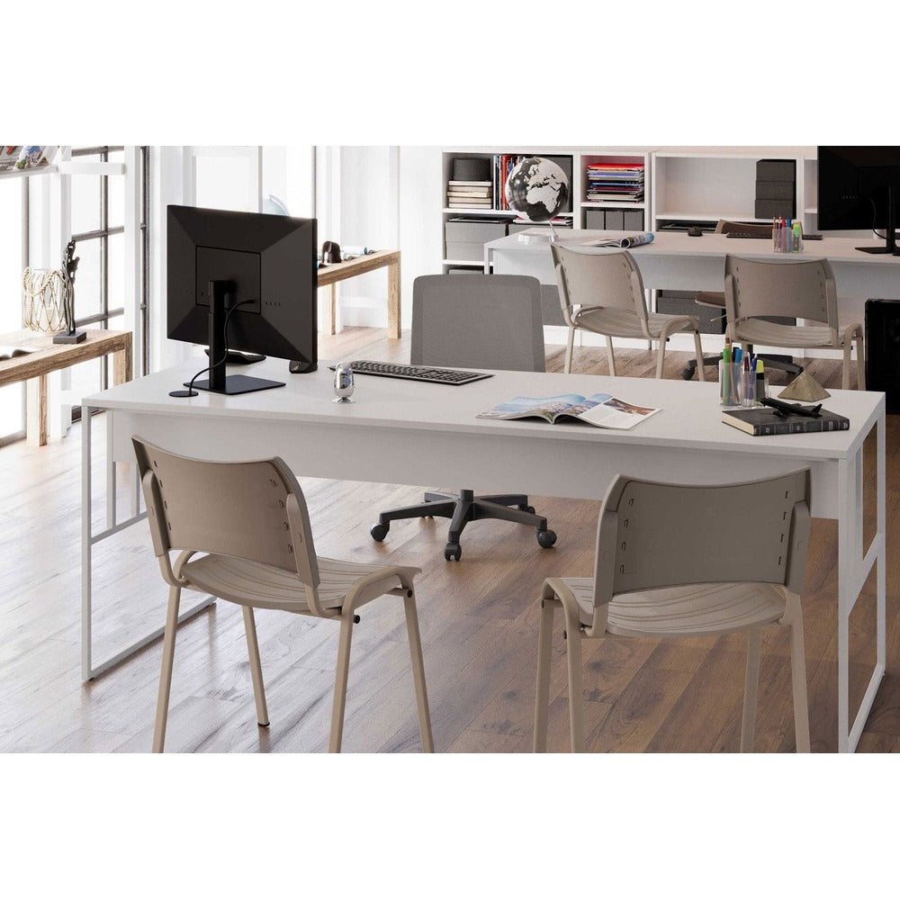 Silla de visita Offiho Innova OHV-2700CR con estructura cromada y asiento de polipropileno en varios colores