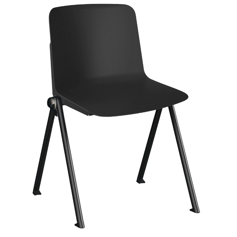 Silla de visita Offiho Plus OHV-73 con base de cuatro puntas y respaldo en polipropileno para intemperie