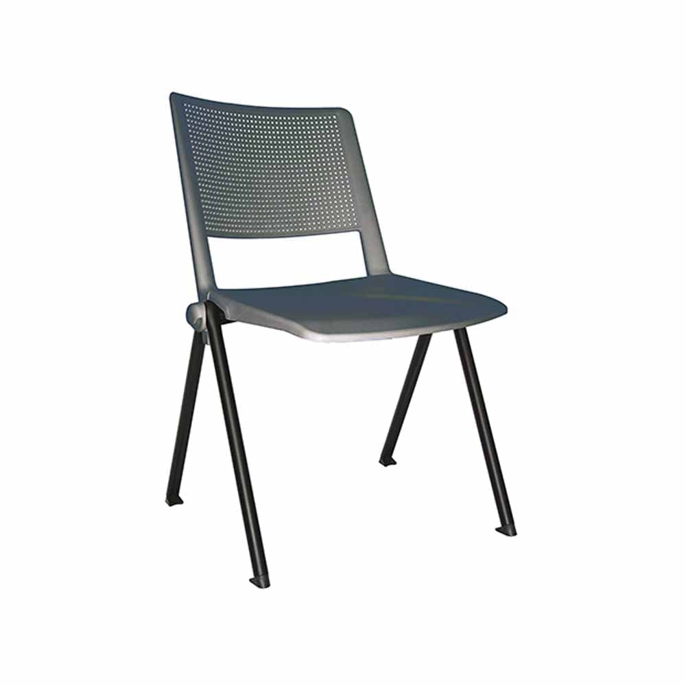 Silla de visita ergonómica OFFIHO REVOLUTION OHV-86 con base de cuatro puntas y asiento de polipropileno.