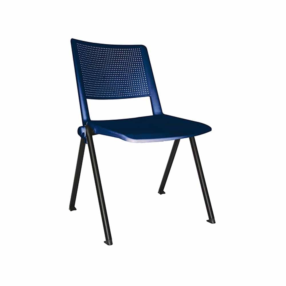 Silla de visita ergonómica OFFIHO REVOLUTION OHV-86 con base de cuatro puntas y asiento de polipropileno.