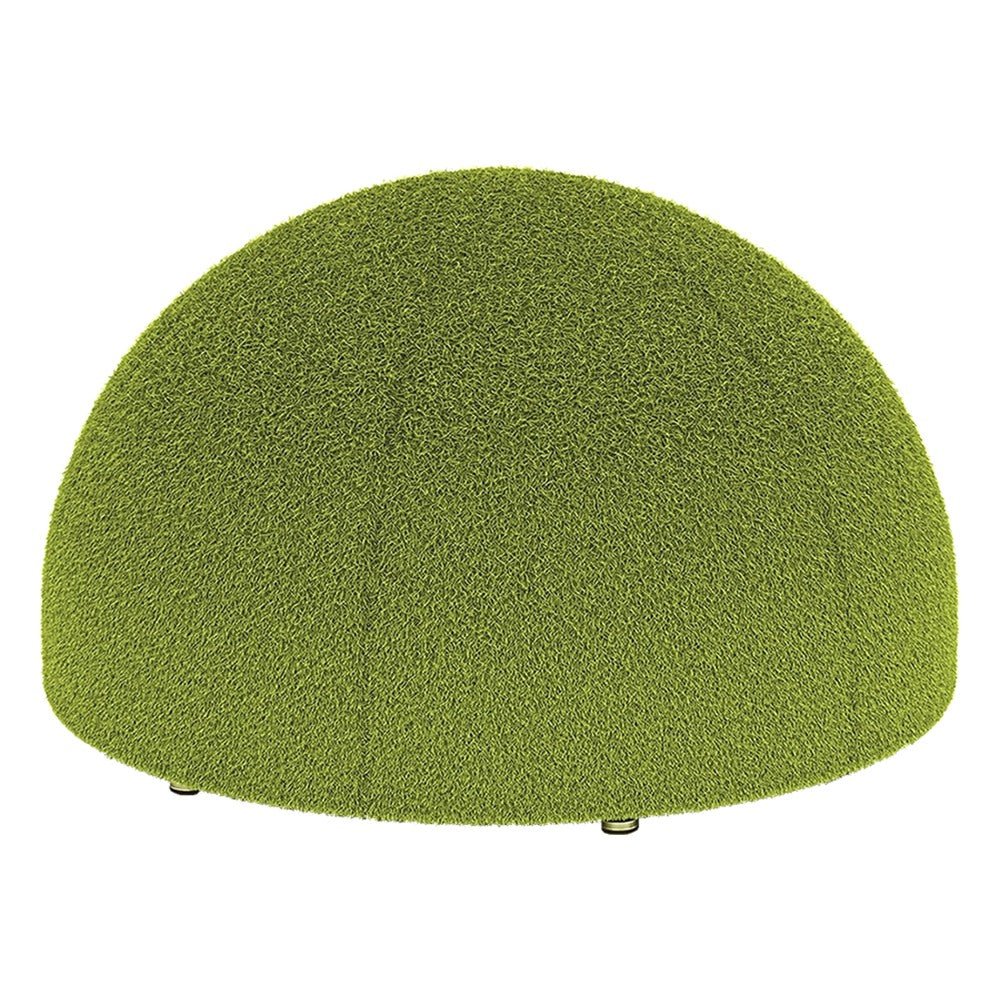 Otomán Hemisferio para Lounge - GEBESA FOMCORE LOUNGE - Ø 83 cm - Tapizado - GFCB0443318 - GEBESA - NOGAL BEAT - Taburete