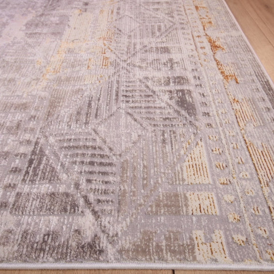 TAPETE LAVIN ELIF U6035 | Tapete Decorativo para Recepción Hotel Hogar Departamento Sala | ORO TAUPE | Varias Medidas | Rectangular | Interior Recepción Hotel Hogar Sala de estar