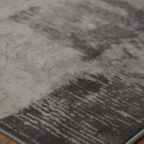 TAPETE LAVIN MARDIN T4006 | Tapete Decorativo para Recepción Hotel Hogar Departamento Sala | GRIS CREMA | Varias Medidas | Rectangular | Interior