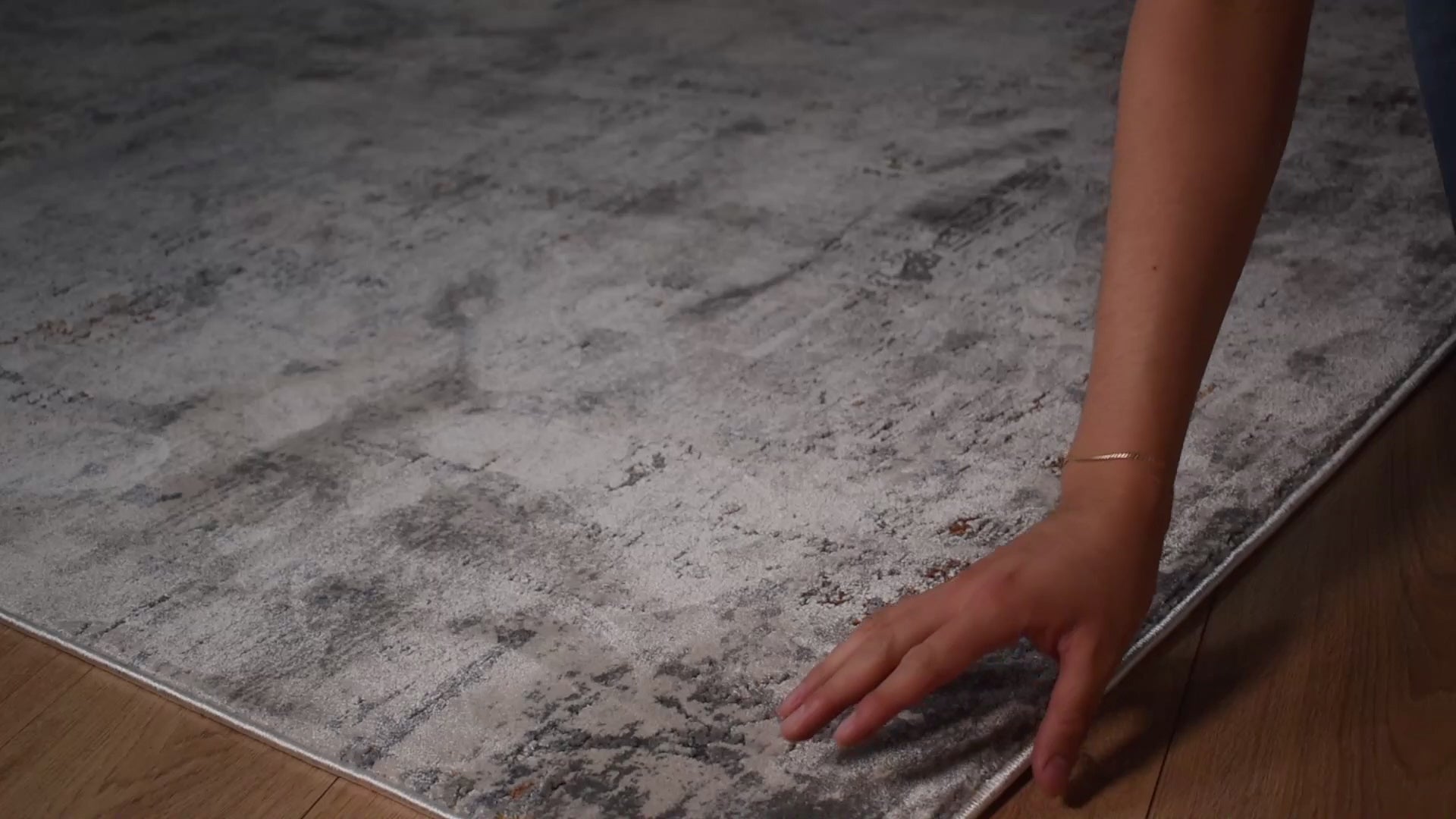 TAPETE LAVIN HADIM T2116 | Tapete Decorativo para Recepción Hotel Hogar Departamento Sala | GRIS ORO | Varias Medidas | Rectangular y Circular | Interior Hotel Residencia Recepción Alfombra Sala Dormitorio Comedor Cocina Baño Oficina Entrada Pasillo Casa  Ambientada