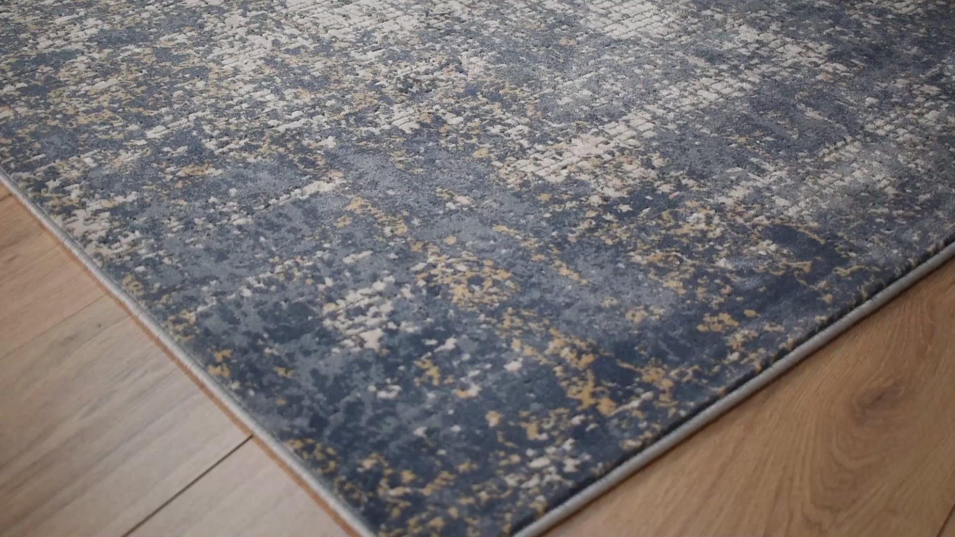 TAPETE LAVIN MARDIN T4004 | Tapete Decorativo para Recepción Hotel Hogar Departamento Sala | AZUL CREMA | Varias Medidas | Rectangular | Interior Recepción Hotel Hogar Sala de estar