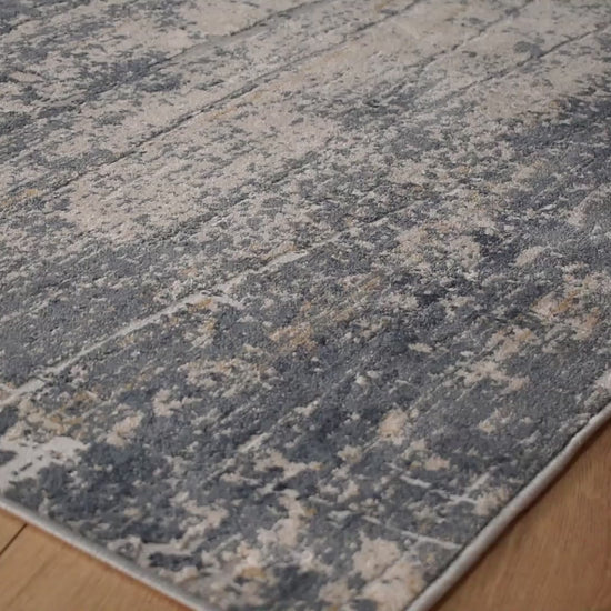 TAPETE LAVIN MARDIN T4005 | Tapete Decorativo para Recepción Hotel Hogar Departamento Sala | AZUL CREMA | Varias Medidas | Rectangular | Interior Recepción Hotel Hogar Sala de estar