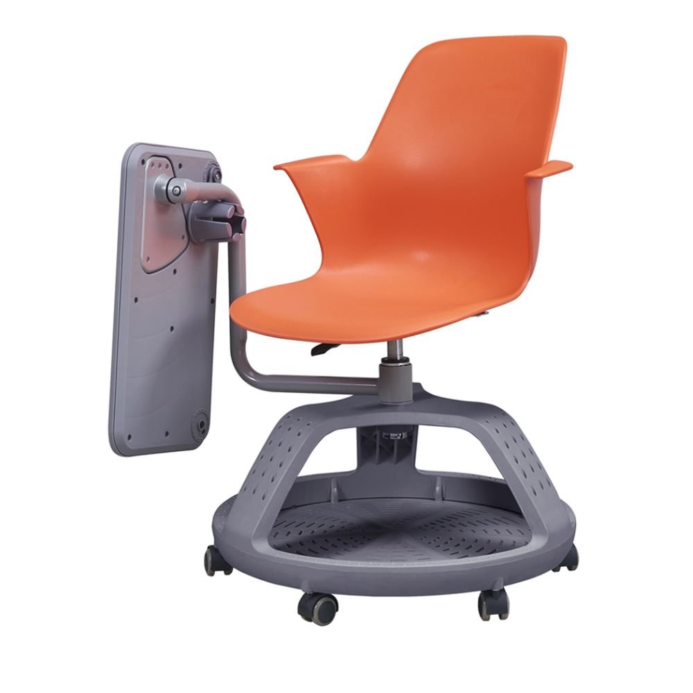 PUPITRE NOGAL BEAT PUPITRE ESCOLAR | Pupitre Escolar Giratorio | Con Ruedas | Varios Colores | Interior - Pupitre escolar - IDELIKA - NOGAL BEAT - Sillas