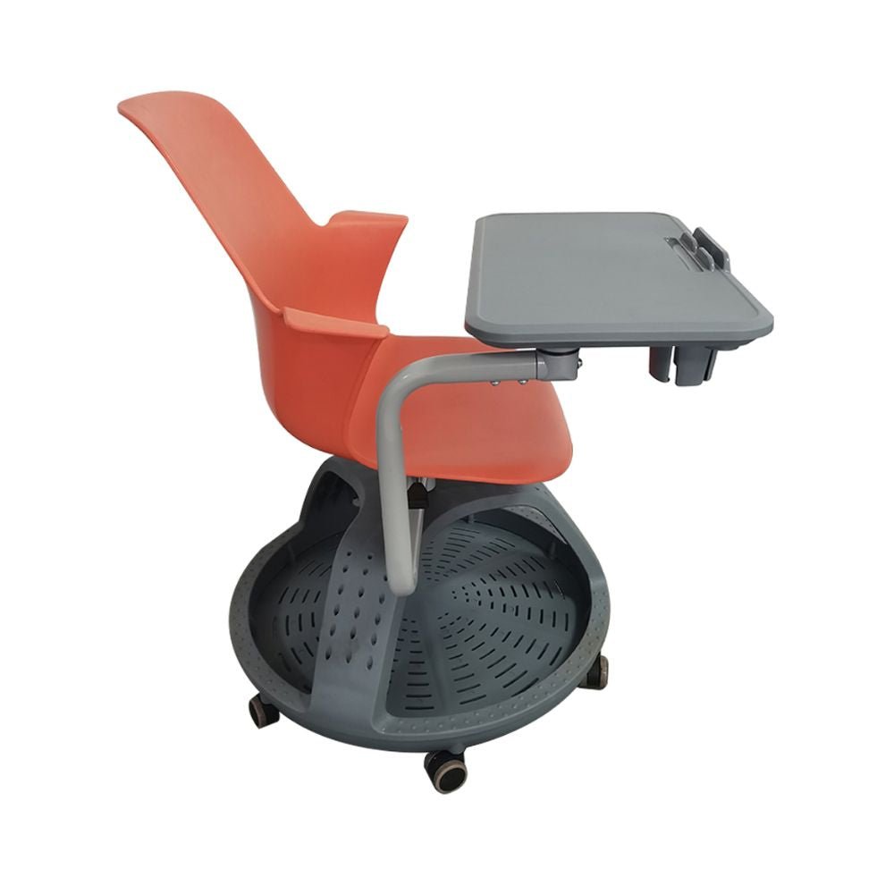 PUPITRE NOGAL BEAT PUPITRE ESCOLAR | Pupitre Escolar Giratorio | Con Ruedas | Varios Colores | Interior - Pupitre escolar - IDELIKA - NOGAL BEAT - Sillas