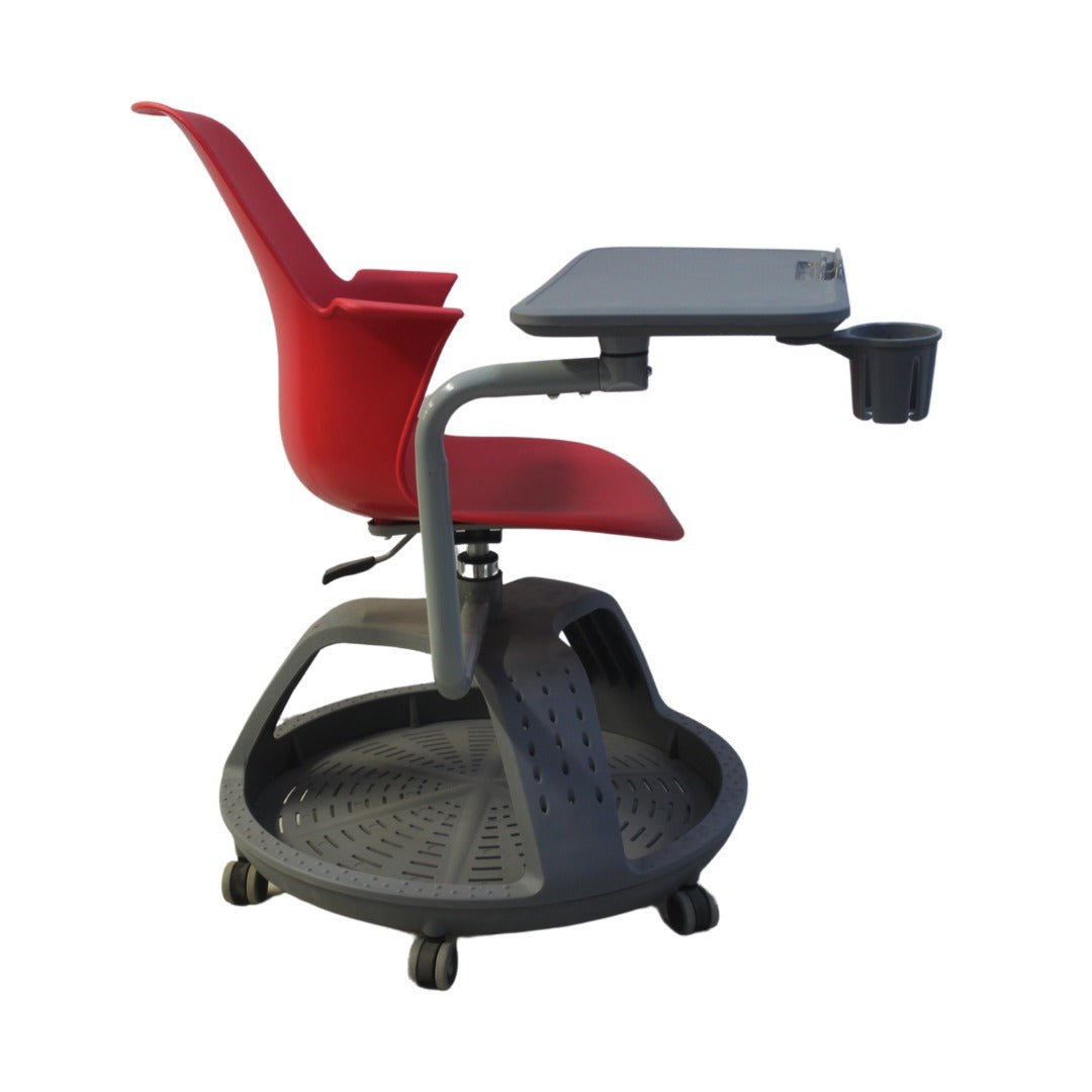 PUPITRE NOGAL BEAT PUPITRE ESCOLAR | Pupitre Escolar Giratorio | Con Ruedas | Varios Colores | Interior - Pupitre escolar - IDELIKA - NOGAL BEAT - Sillas