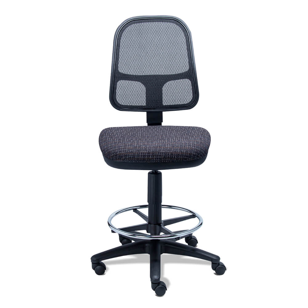 Requiez RS-490/40 Silla Oficina Kit Cajero Base Estrella Rodajas - RS-490/40 - Requiez - NOGAL BEAT - Silla para oficina