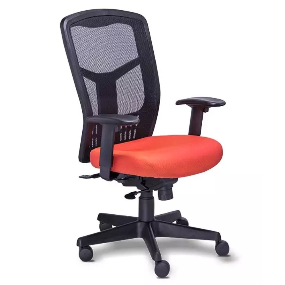 Silla de Oficina Ejecutiva - REQUIEZ MESH RE-1951 - Varios Colores - Respaldo Alto en Mesh y Asiento Tapizado Silla Ejecutiva Silla Ergonómica Silla De Dirección Silla De Oficina Silla Ajustable Silla Con Respaldo Alto Silla Con Reposabrazos Silla Con Ruedas Silla De Diseño Moderno Silla De Alta Calidad Oficina Ejecutiva Sala De Reuniones Espacio Corporativo Área De Trabajo Profesional Sala De Conferencias Espacio Laboral