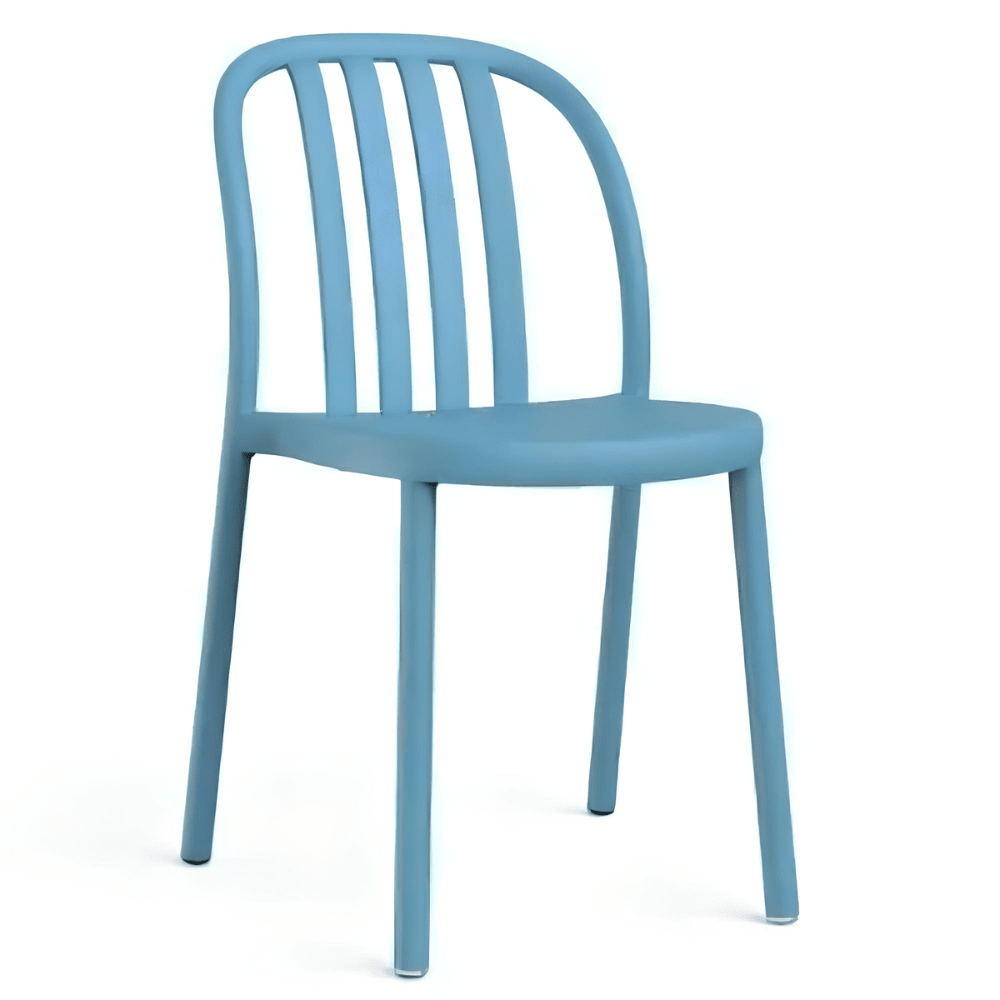 Silla Comercial para Bistró Protección UV - RESOL SUE - Varios Colores - Asiento y Respaldo en Polipropileno - 5170 - Resol - NOGAL BEAT - Sillas