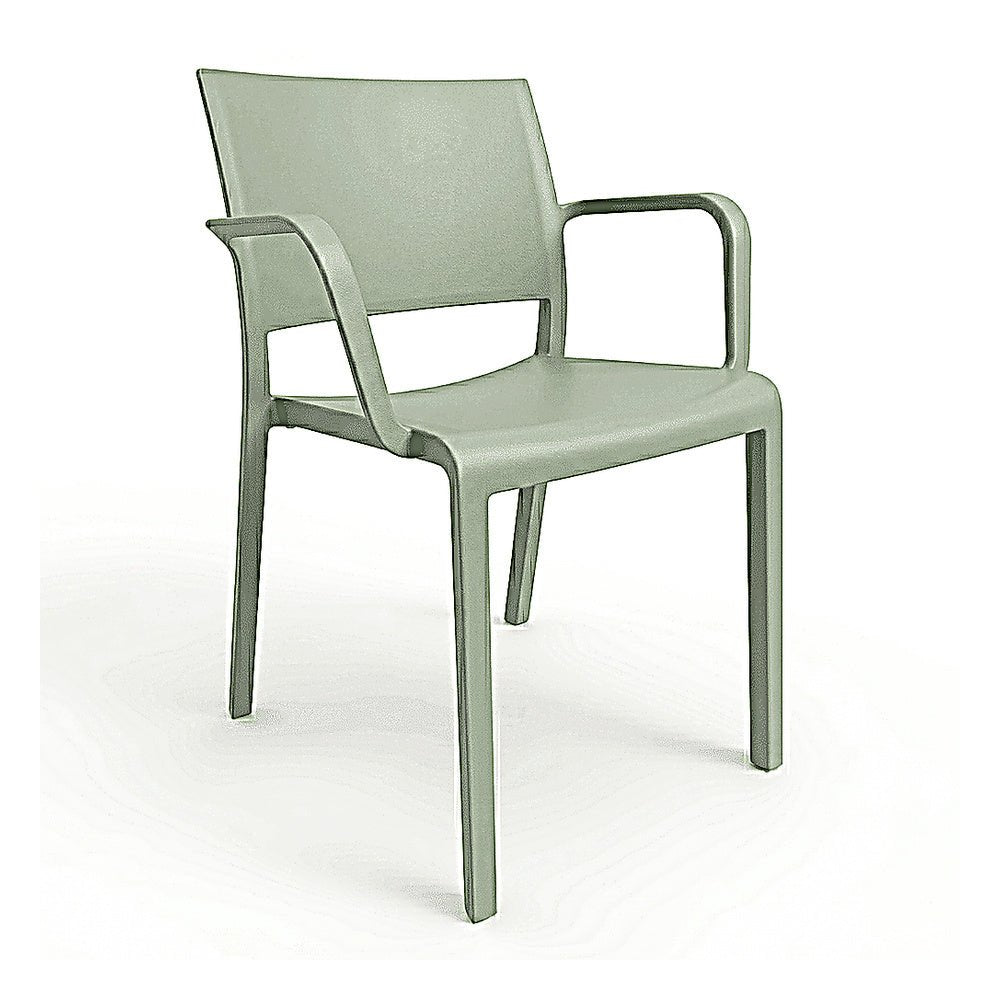 Silla Comercial para Cafetería Protección UV - RESOL NEW FIONA - Varios Colores - Asiento y Respaldo en Polipropileno - 07140 - Resol - NOGAL BEAT - Silla Comercial Exterior