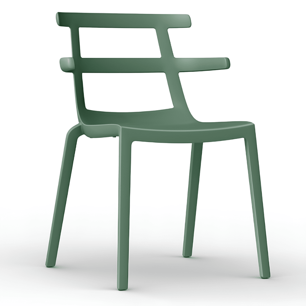 Silla Comercial para Cafetería - RESOL TOKYO - Varios Colores - Asiento y Respaldo en Polipropileno - 1620 - Resol - NOGAL BEAT - Sillas