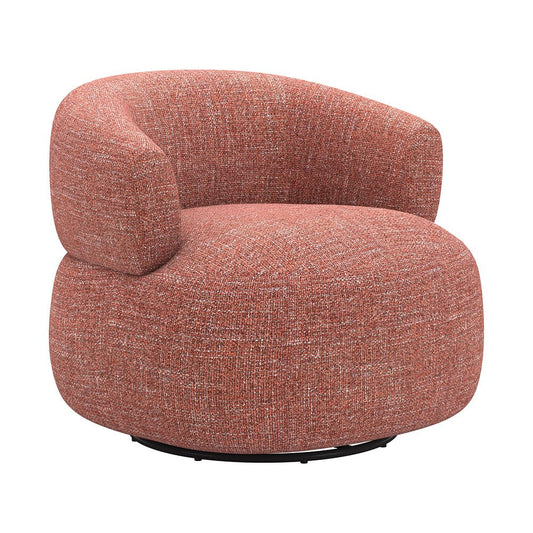 Silla Comercial para Cafetería - ZUO VENEZIA - Café - Asiento y Respaldo Tapizados en Tejido Texturizado - 110893 - Zuo - NOGAL BEAT - Silla Comercial Interior