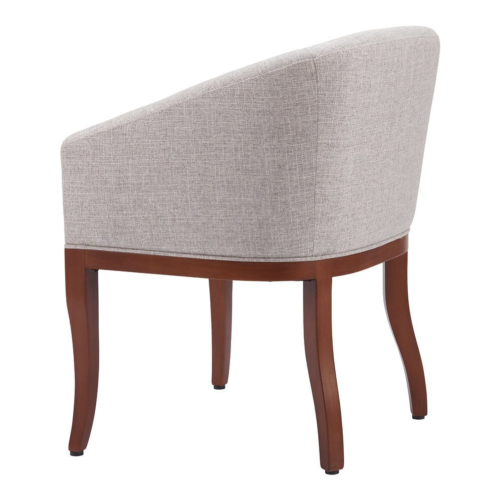 Silla Comercial para Desayunador - ZUO SERASA - Gris - Asiento y Respaldo Tapizados - 109978 - Zuo - NOGAL BEAT - Silla Comercial Interior