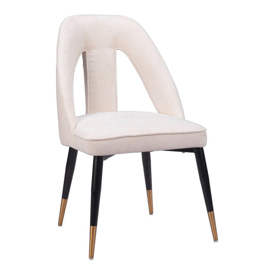 Silla Comercial para Hotel - ZUO ARTUS - Varios Colores - Asiento y Respaldo Tapizados en Tejido Texturizado - 110002 - Zuo - NOGAL BEAT - Silla Comercial Interior